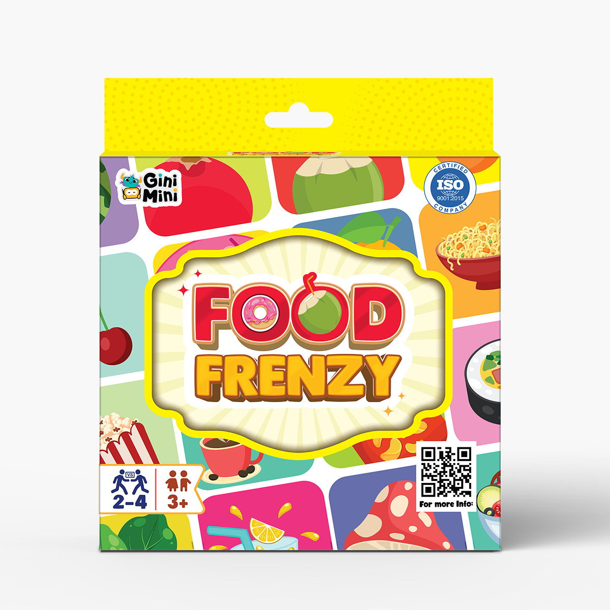 Food Frenzy – Spot & Match Card Game for Kids (Ages 3+)
