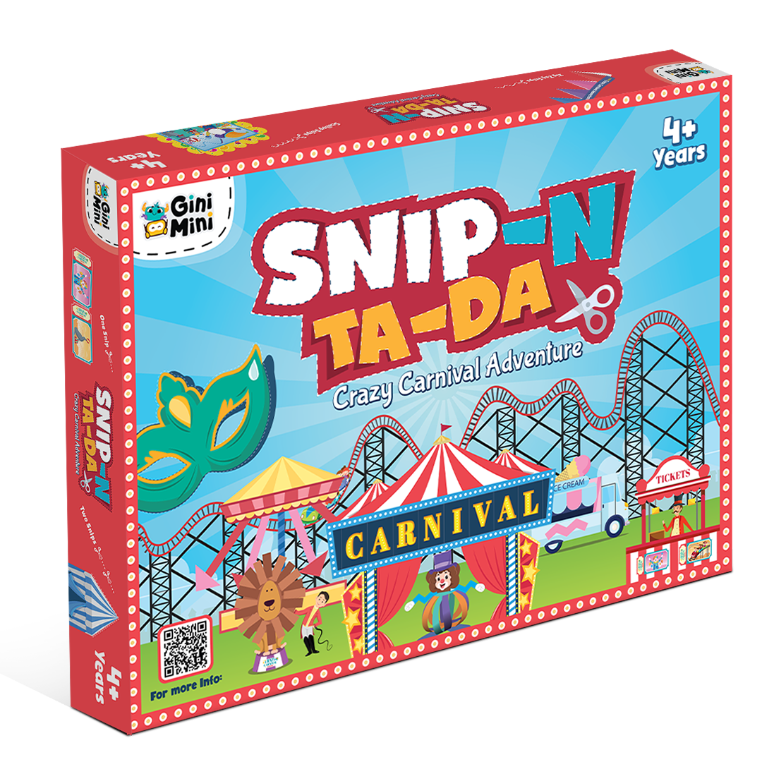 Snip 'N' Ta-Da! Scissor skills Activity