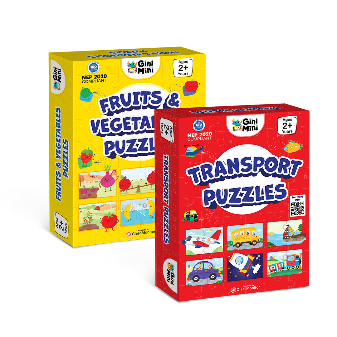 Fruits and Transport Combo
