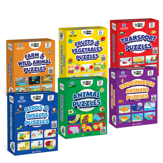 6 Puzzle pack