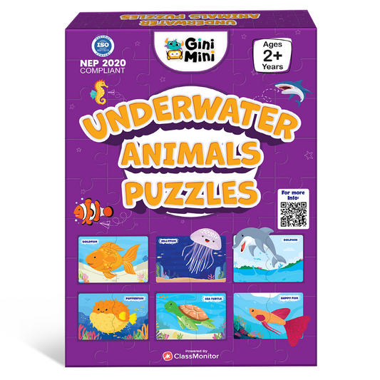 Underwater Animal Puzzles