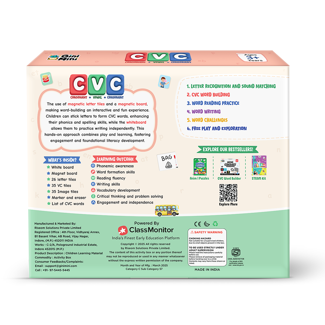 Phonics - CVC Word Builder