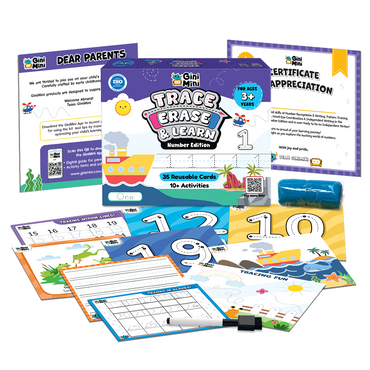 Trace, Erase & Learn - Numbers Edition