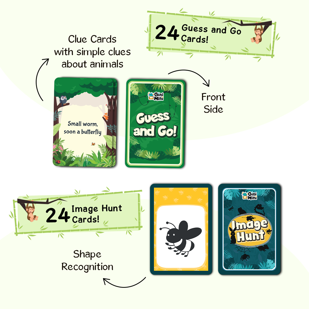 Jungle Jumble - 3 in 1 Jigsaw Puzzle