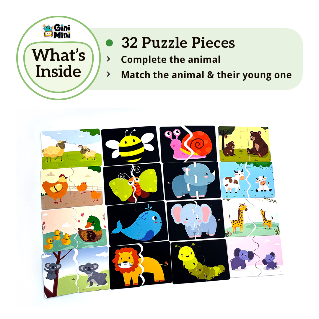 Curios toddler set - Lacing and Puzzle Activity