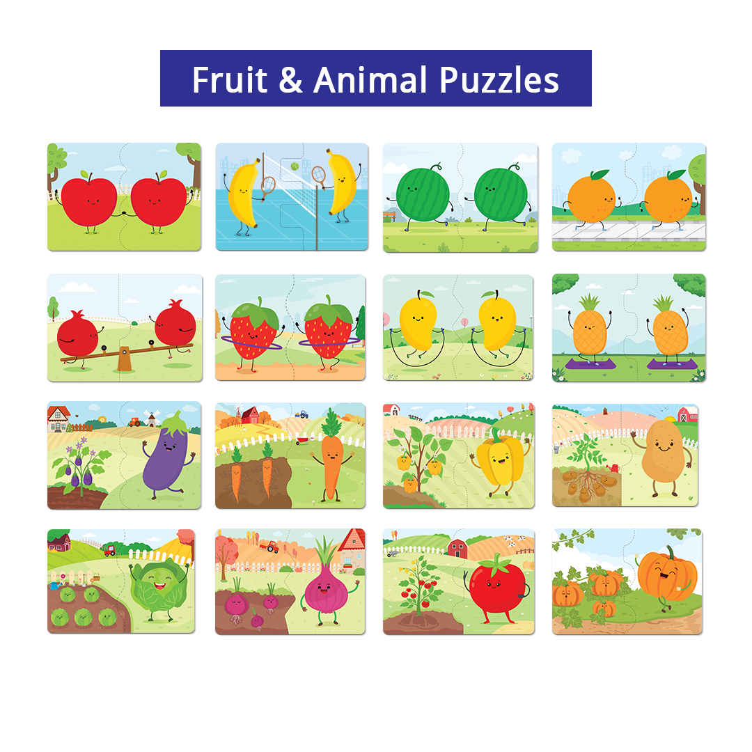 Fruits and Transport Combo