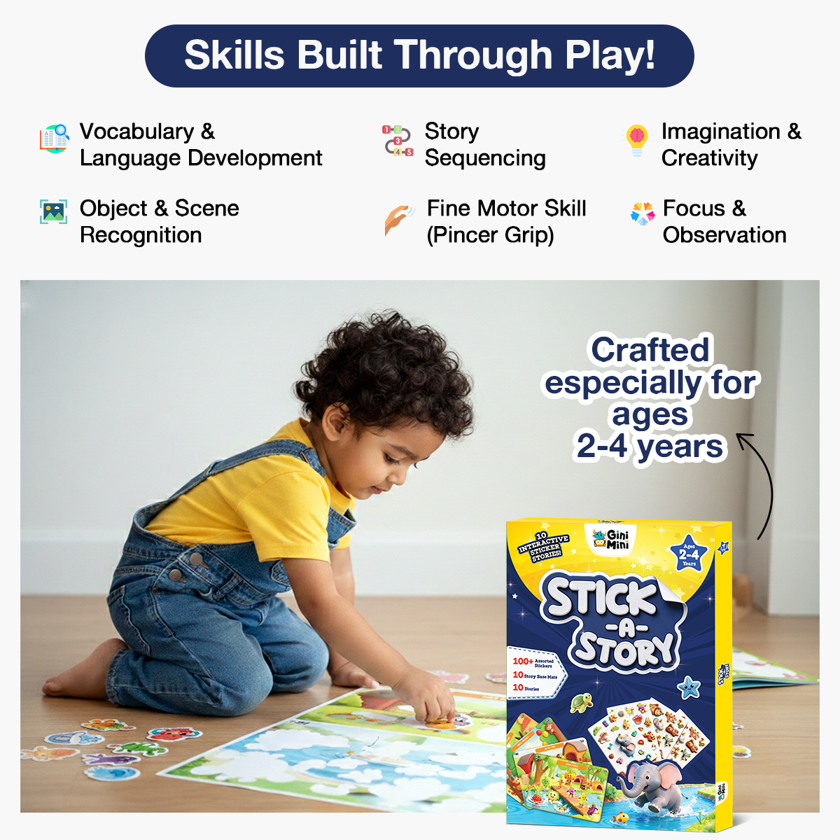 Stick-A-Story & Clay-O-Pedia | Story-Building & Sculpting Combo