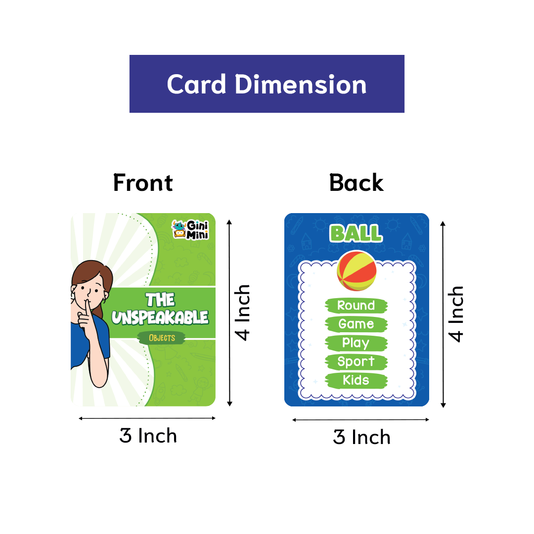 The Unspeakable - A Card Game to Enhance Vocabulary