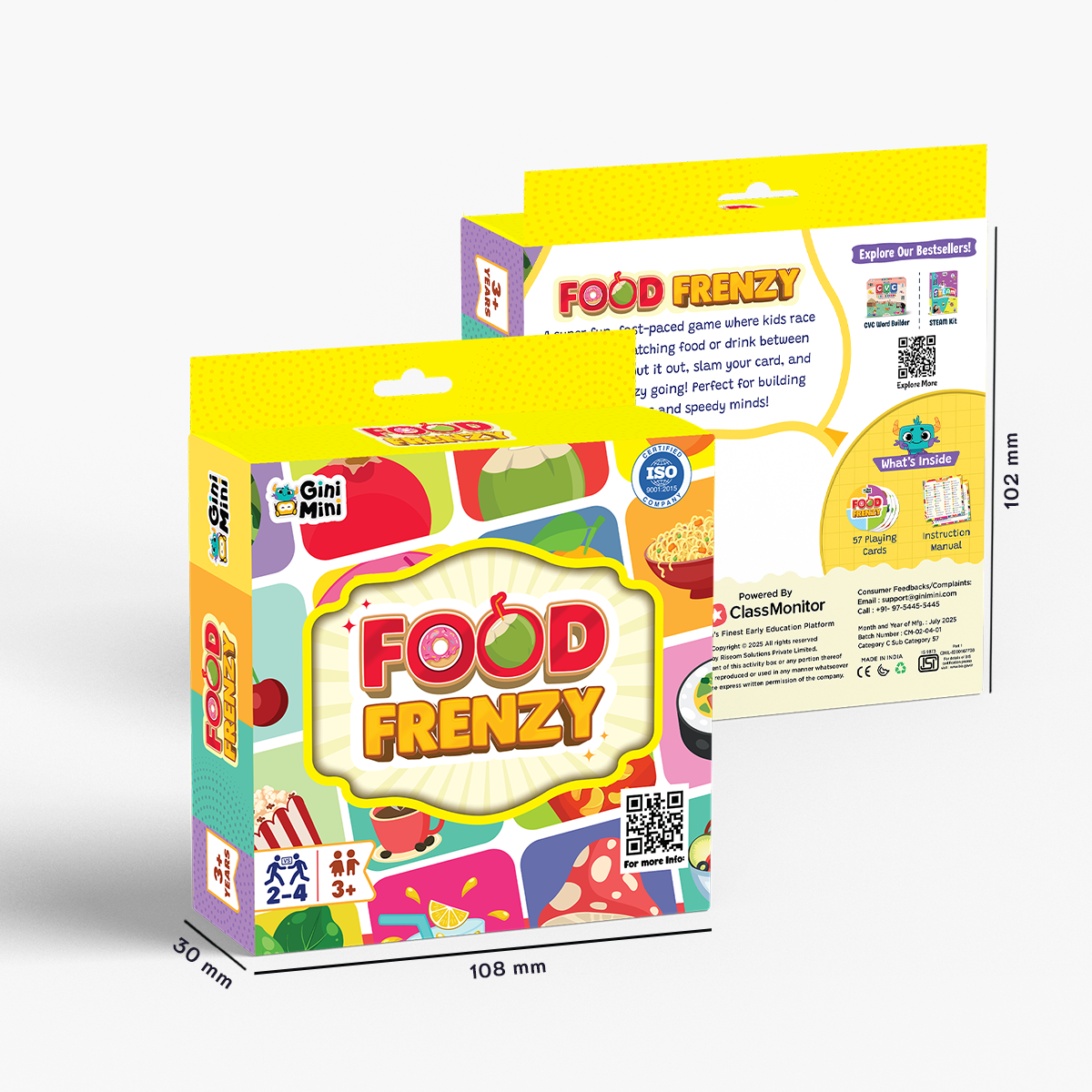 Food Frenzy - Pack of 5/10/15/20