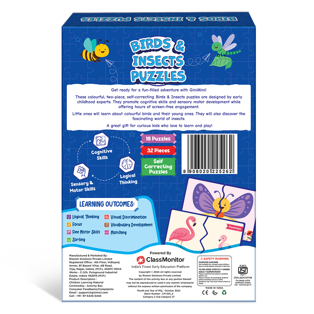Birds & Insects Puzzle