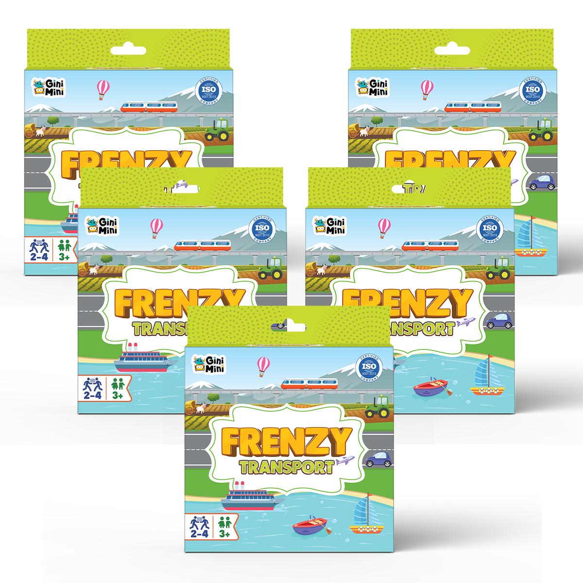 Frenzy Transport - Pack of 5/10/25 – GiniMini