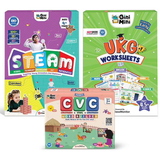 All-in-One Early Learner Kit | Best for Phonics, STEAM Experiments & Skill-Building Activities