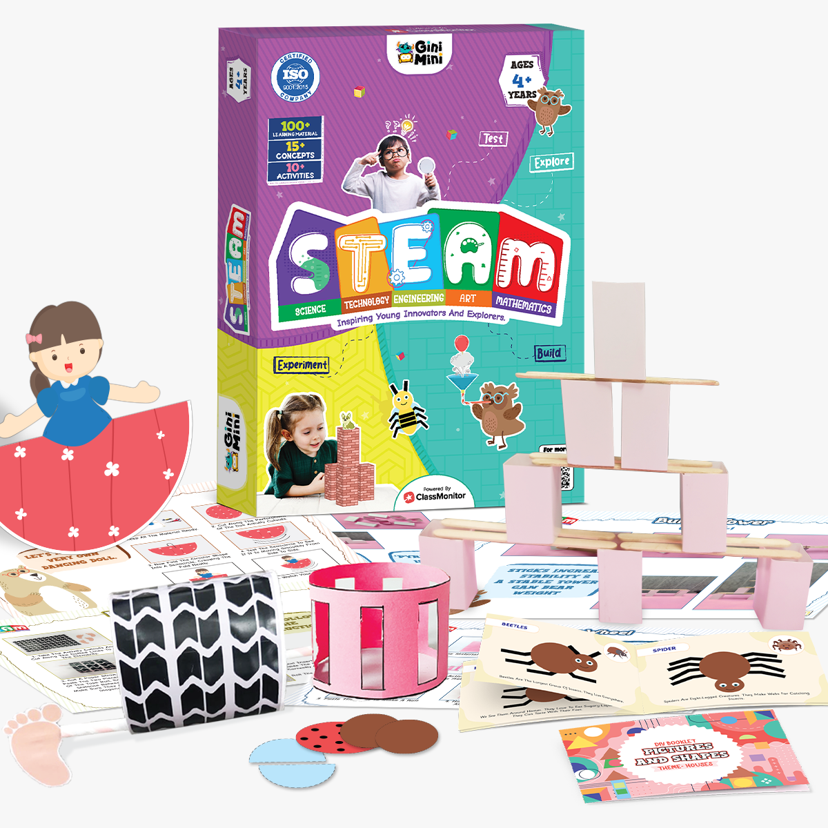 Creative Builders Combo Pack | Smart Fun Duo: STEAM + Carnival Kit