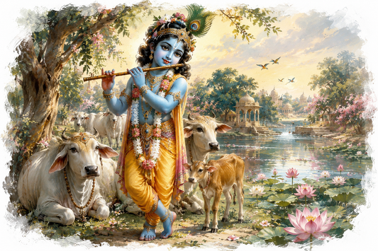 Krishna's 108 Names for Kids: Simple Meanings Every Child Can Learn