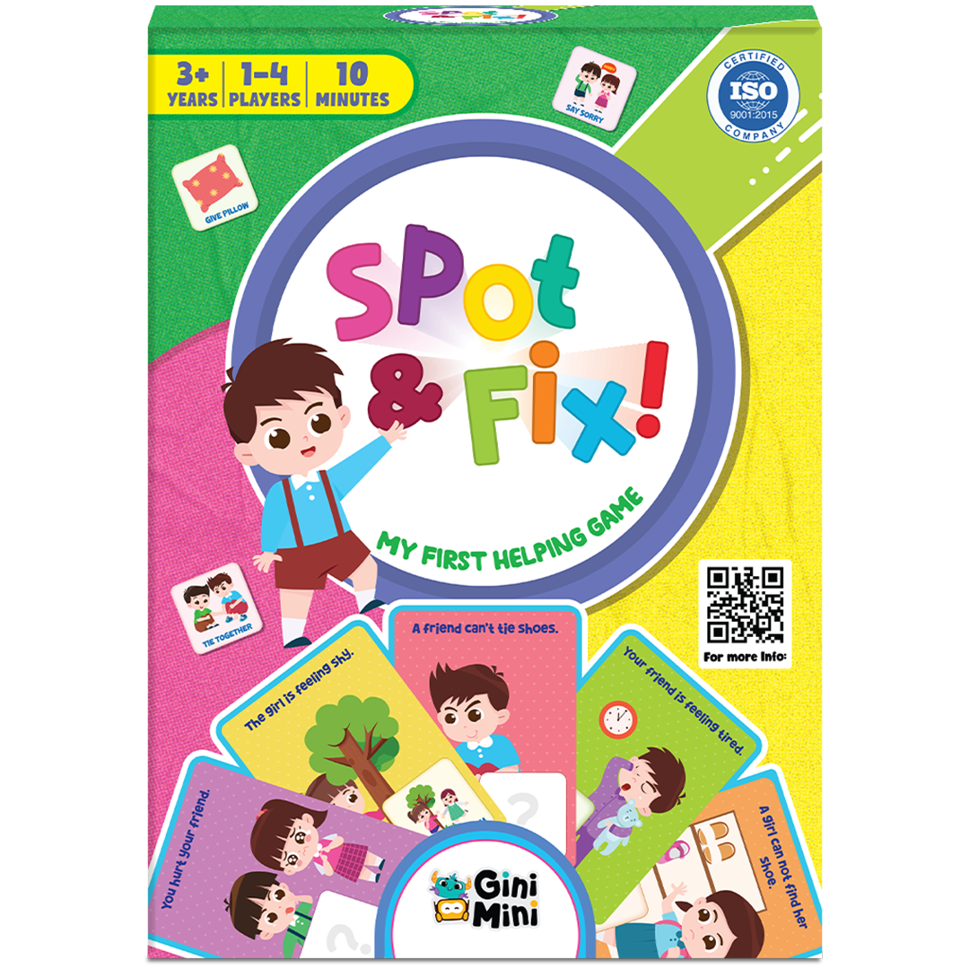 GiniMini Spot & Fix – Fast-Paced Learning Game for Preschoolers