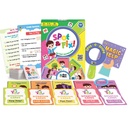 GiniMini Spot & Fix – Fast-Paced Learning Game for Preschoolers