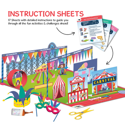 Creative Builders Combo Pack | Smart Fun Duo: STEAM + Carnival Kit