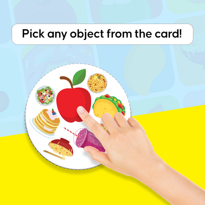 Food Frenzy – Spot & Match Card Game for Kids (Ages 3+)