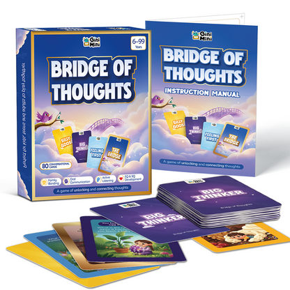 GiniMini Bridge of Thoughts Game | Creative Storytelling & EQ | Family Activity | 6+ Years