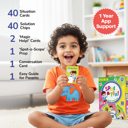 GiniMini Spot & Fix – Fast-Paced Learning Game for Preschoolers