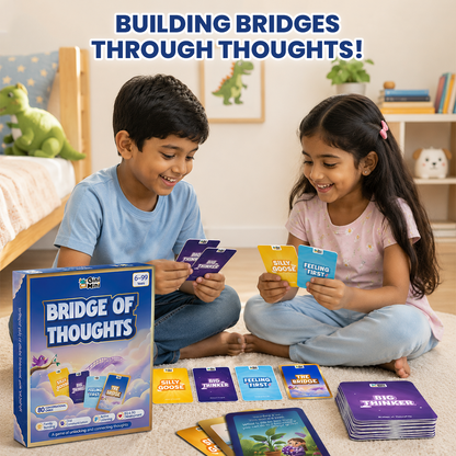 GiniMini Bridge of Thoughts Game | Creative Storytelling & EQ | Family Activity | 6+ Years
