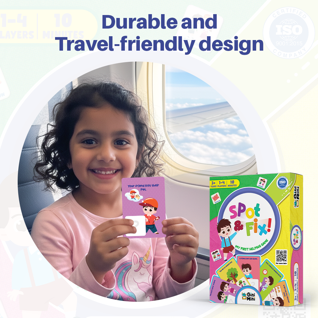 GiniMini Spot & Fix – Fast-Paced Learning Game for Preschoolers