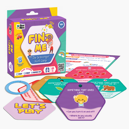 FIND ME – Scavenger Hunt Game for Ages 3+