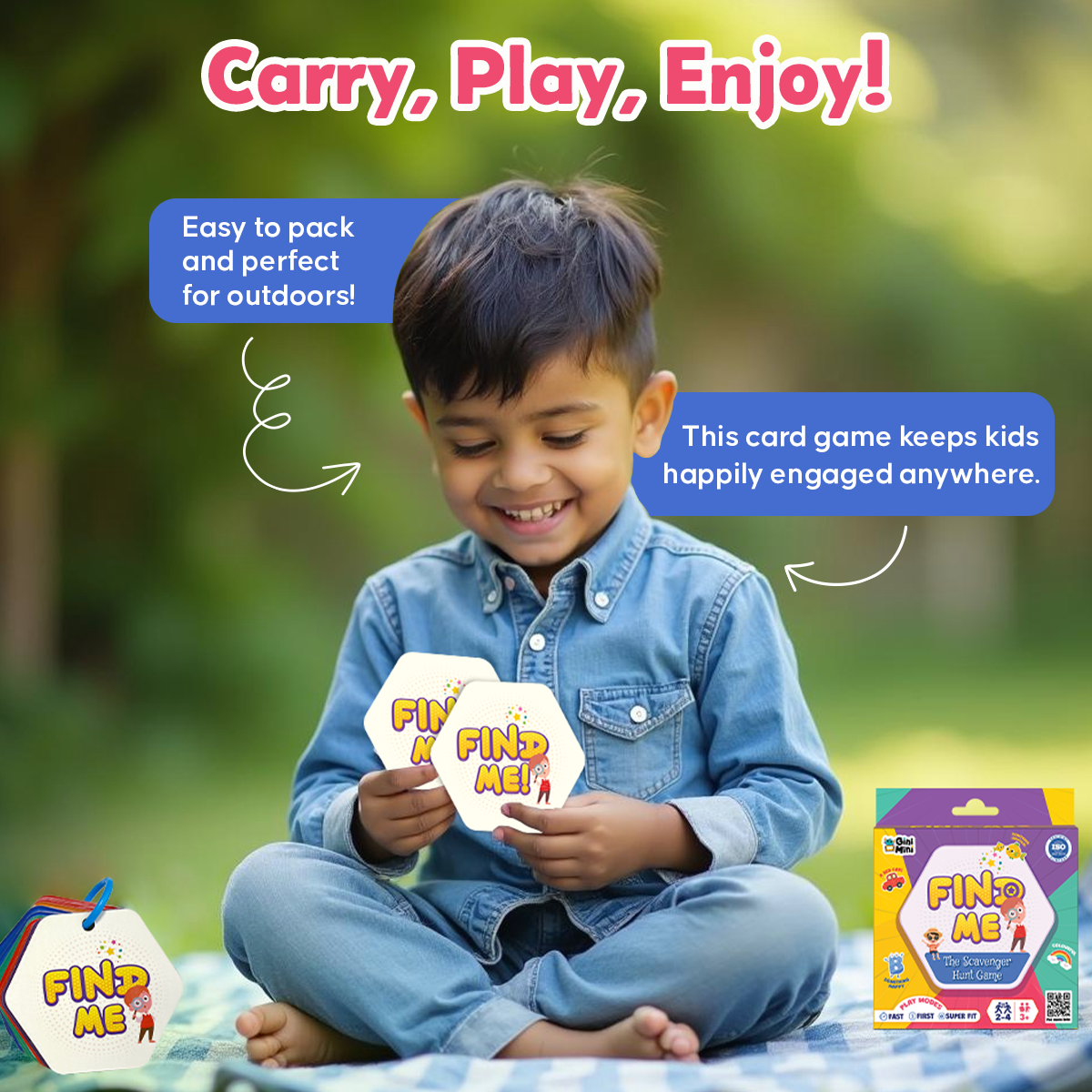 FIND ME – Scavenger Hunt Game for Ages 3+