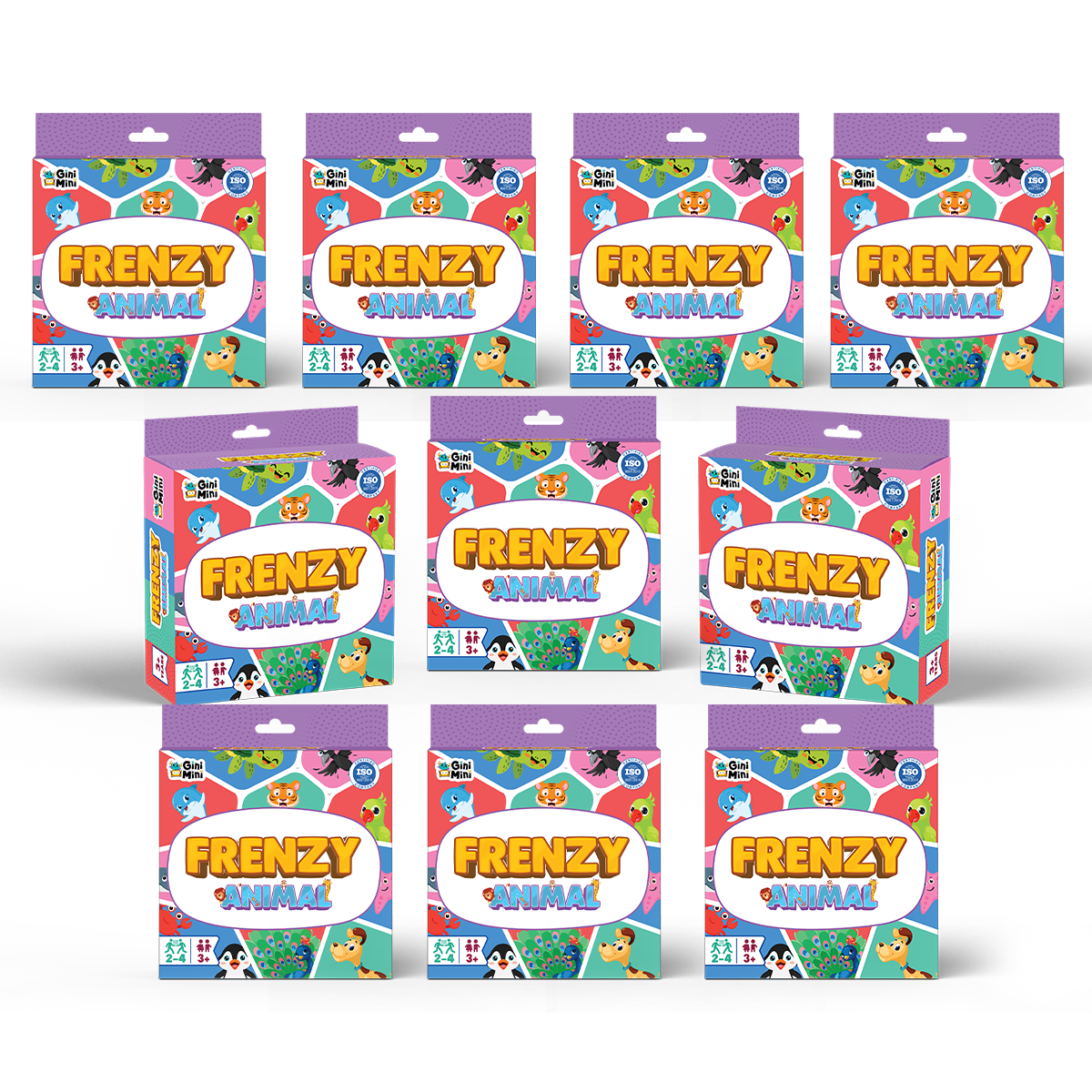 Animal Frenzy - Pack of 5/10/25
