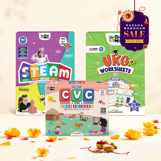 All-in-One Early Learner Kit | Best for Phonics, STEAM Experiments & Skill-Building Activities